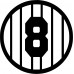 Yankees Retired Number 8 Bill Dickey
