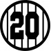 Yankees Retired Number 20 Jorge Posada